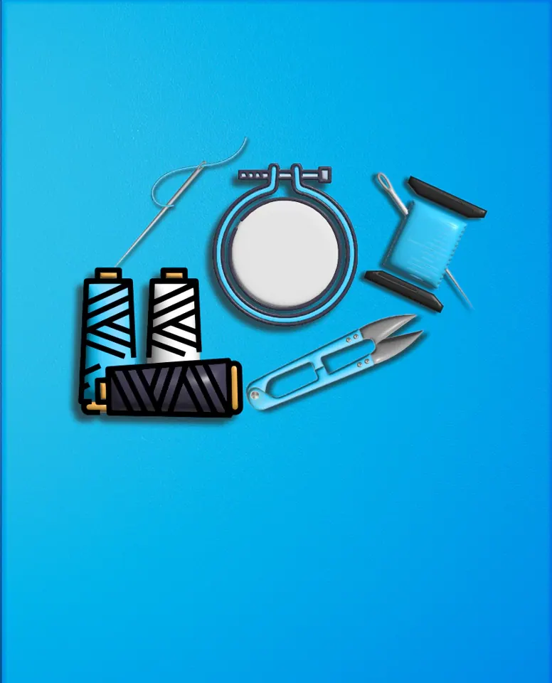 Colourful custom patch products
